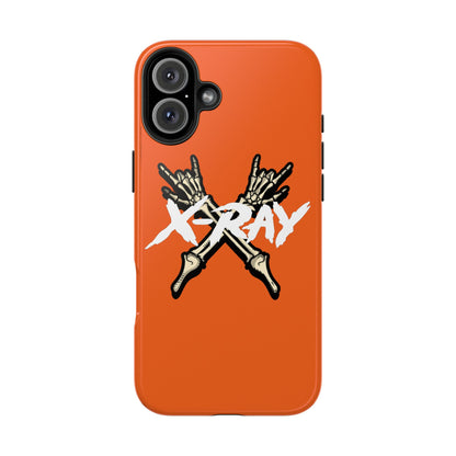 Tough Phone Case Orange XX-RAY