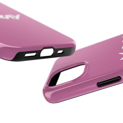 Tough Phone Case Light Pink X-RAY