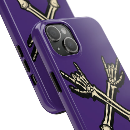 Tough Phone Case Purple X