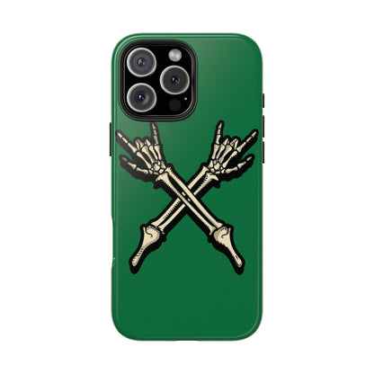 Tough Phone Case Green X