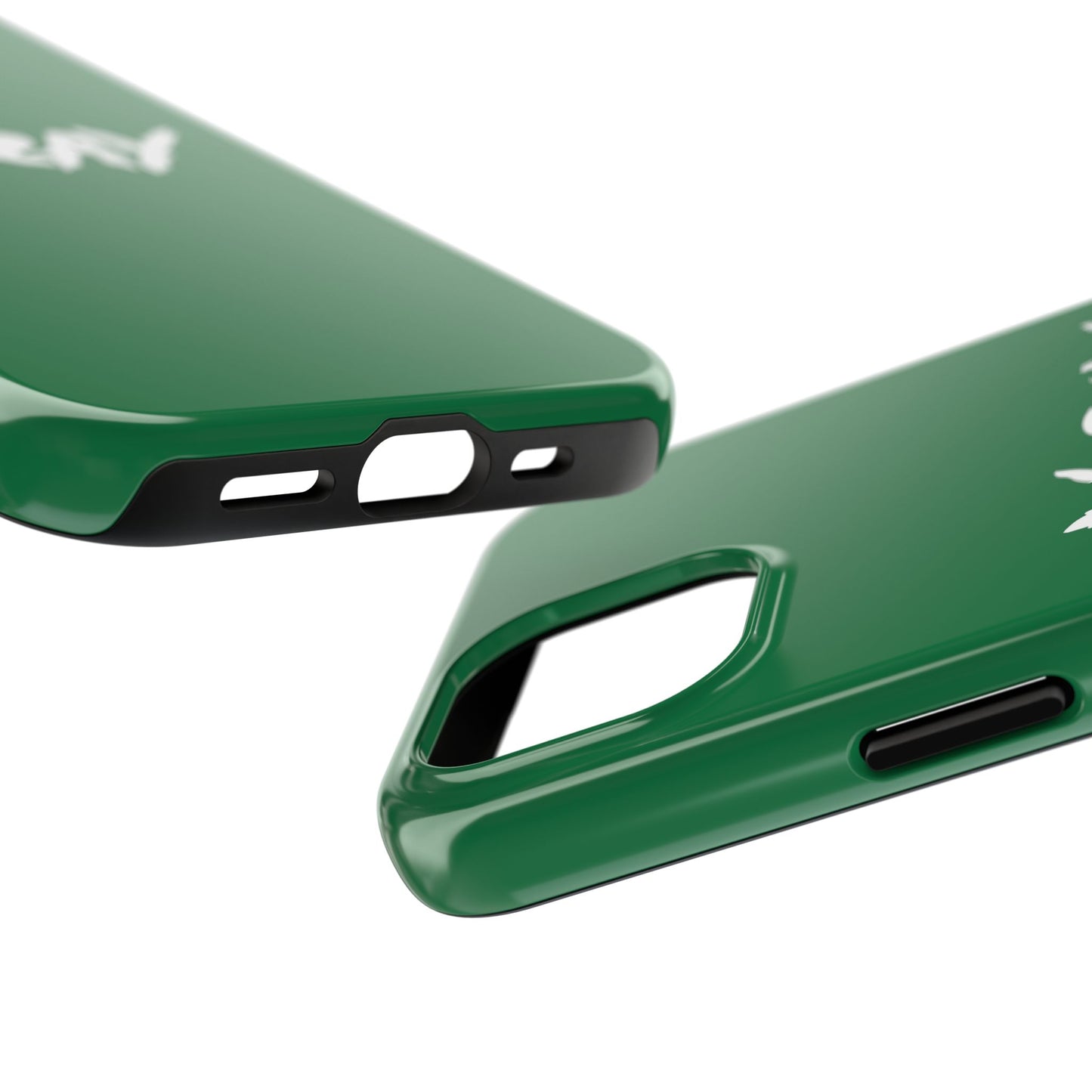 Tough Phone Case Green X-RAY