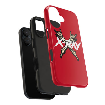 Tough Phone Case Red XX-RAY