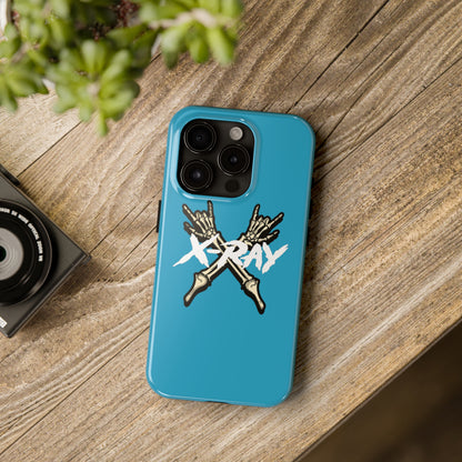 Tough Phone Case Turquoise XX-RAY