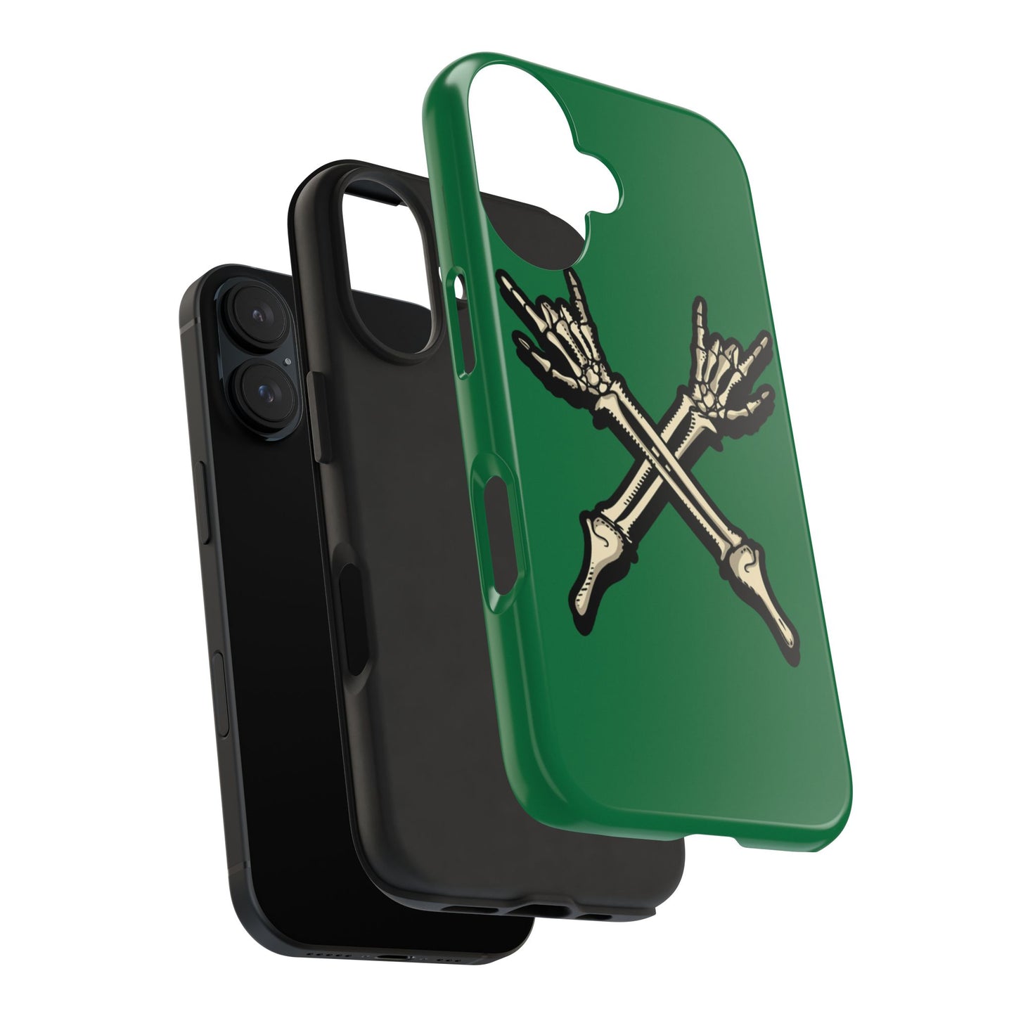 Tough Phone Case Green X