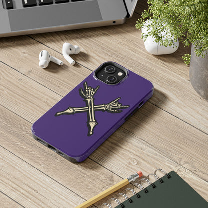 Tough Phone Case Purple X