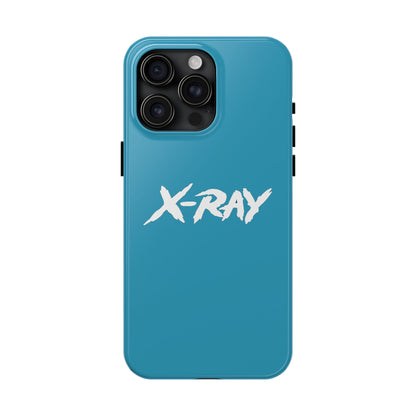 Tough Phone Case Turquoise X-RAY