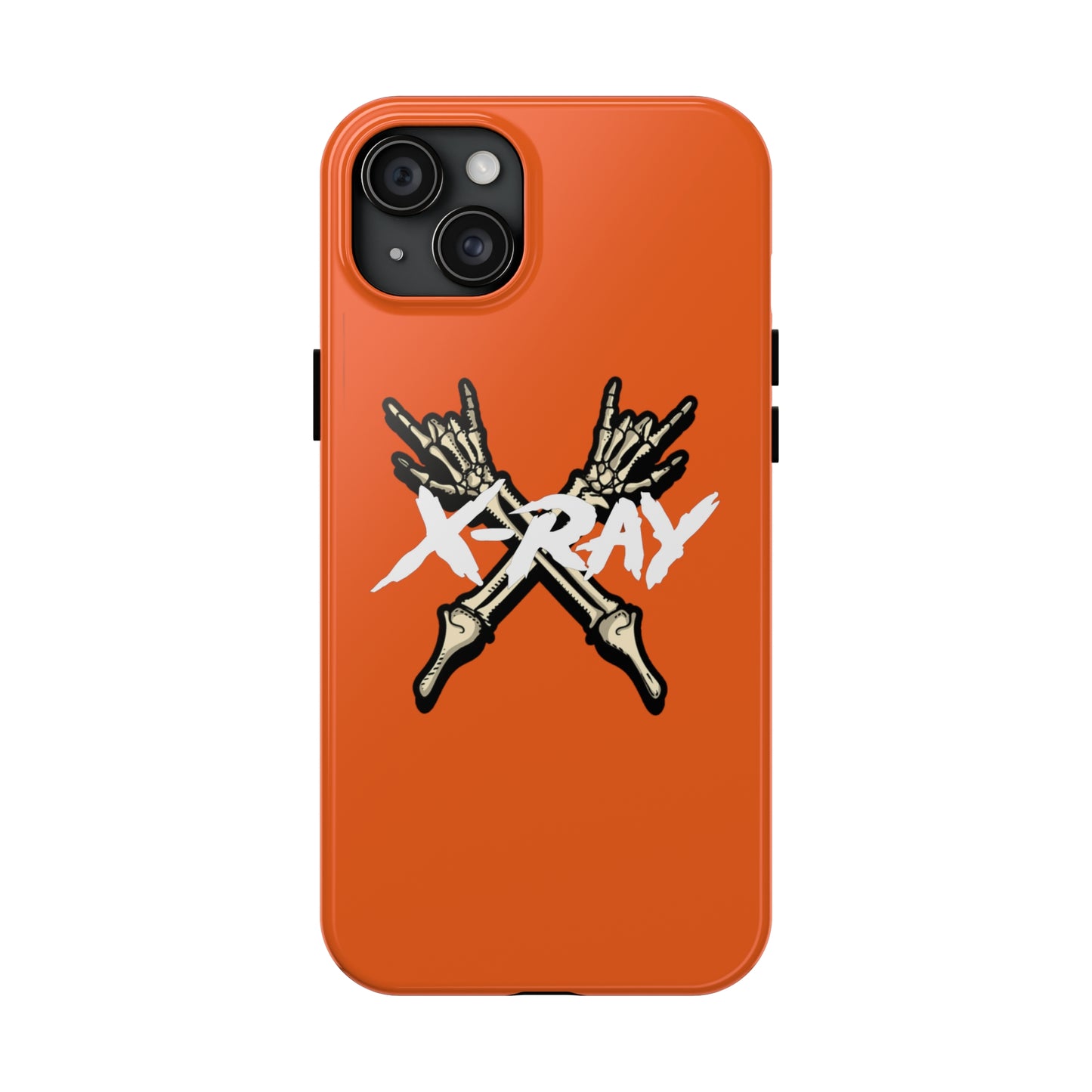 Tough Phone Case Orange XX-RAY