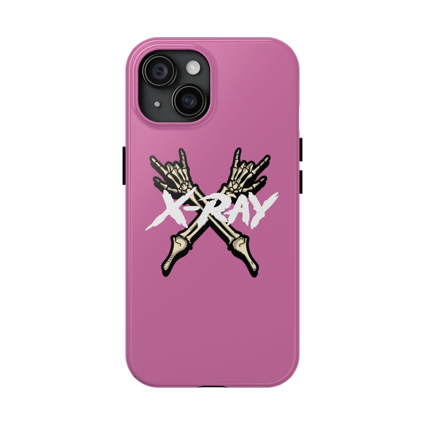 Tough Phone Case Light Pink XX-RAY