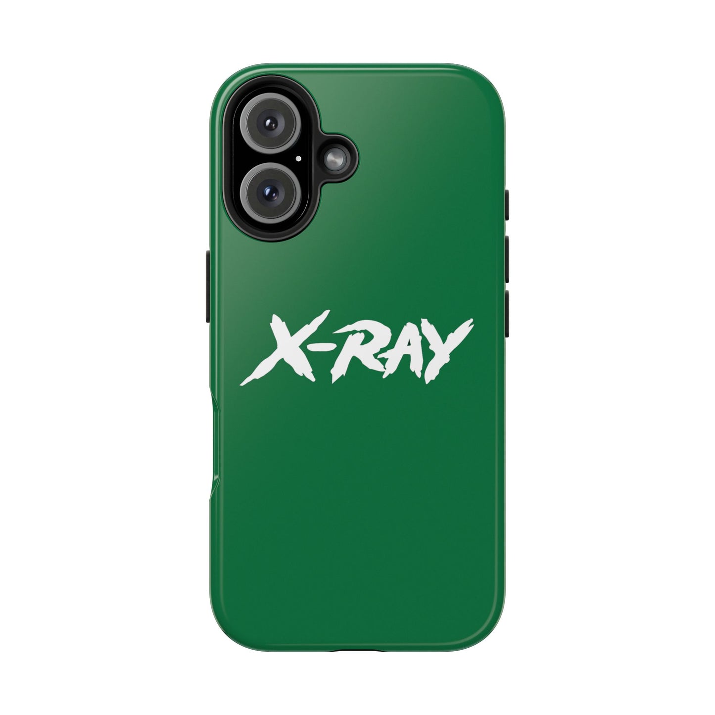 Tough Phone Case Green X-RAY