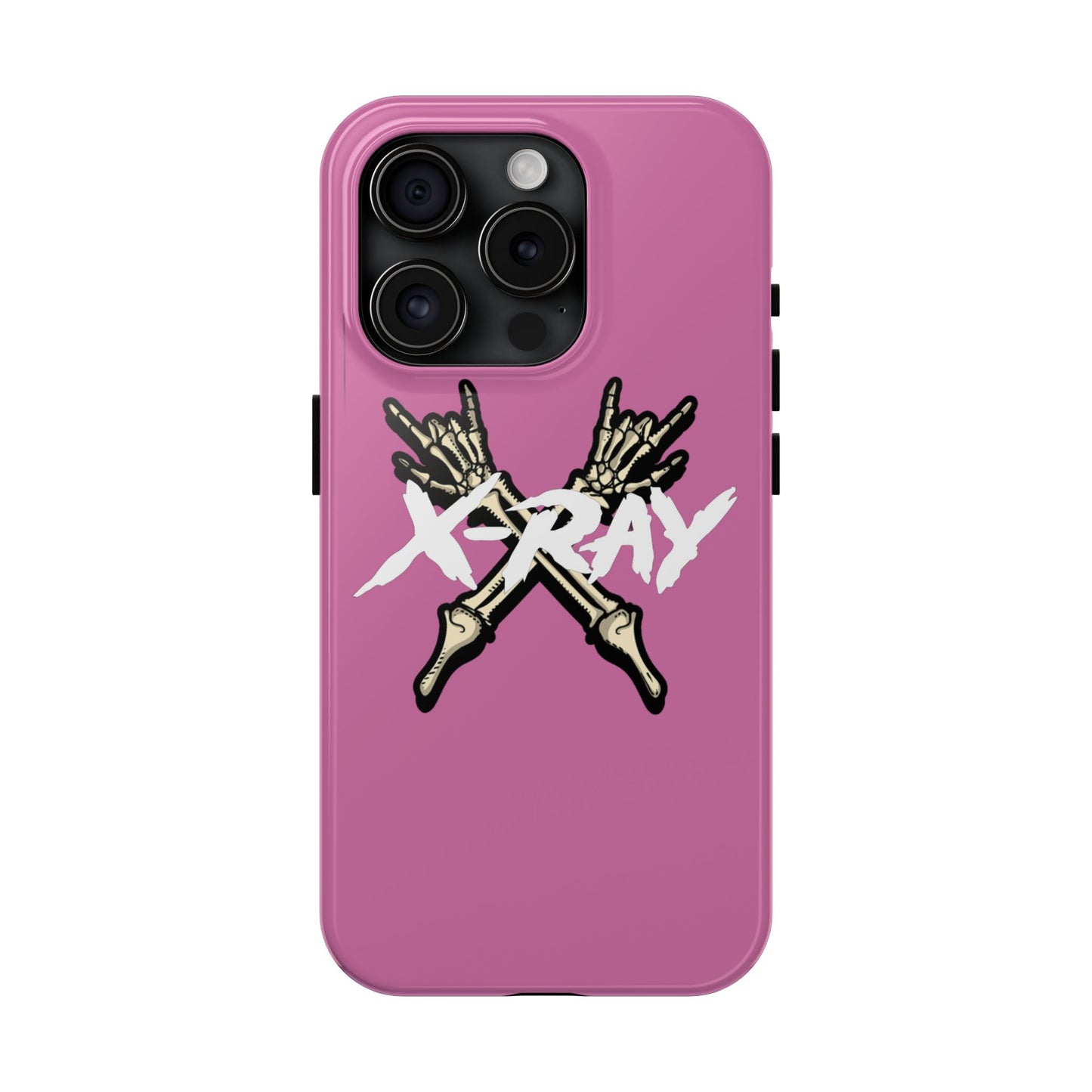 Tough Phone Case Light Pink XX-RAY