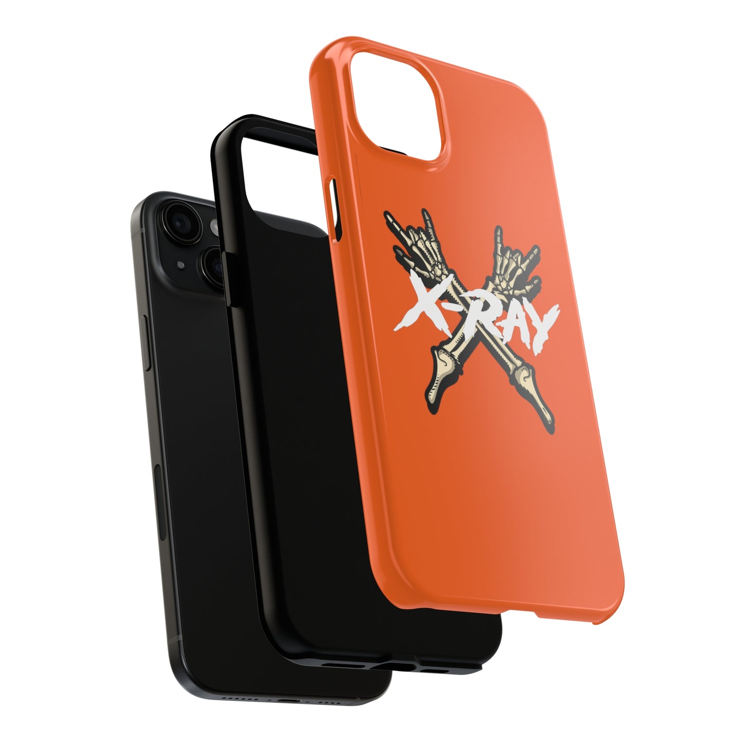 Tough Phone Case Orange XX-RAY