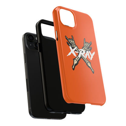 Tough Phone Case Orange XX-RAY