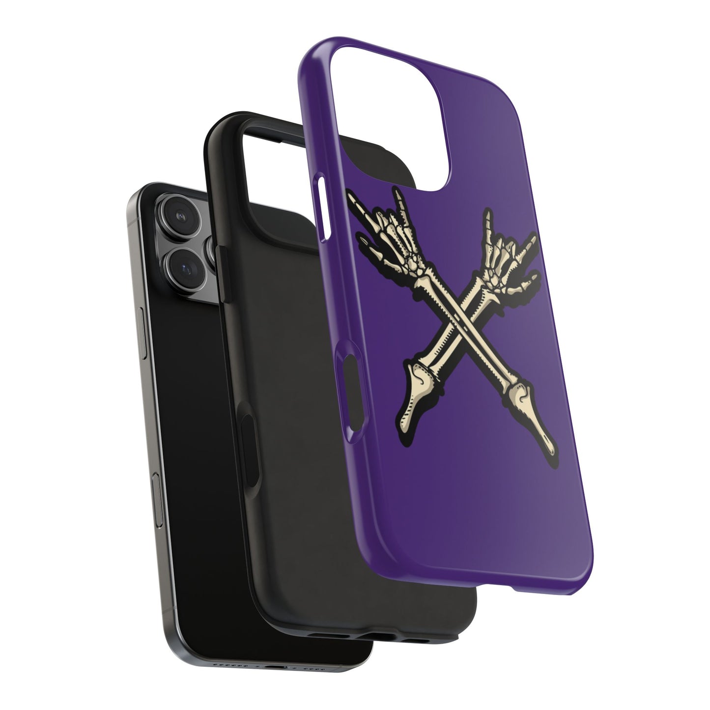 Tough Phone Case Purple X