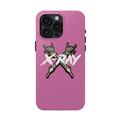 Tough Phone Case Light Pink XX-RAY