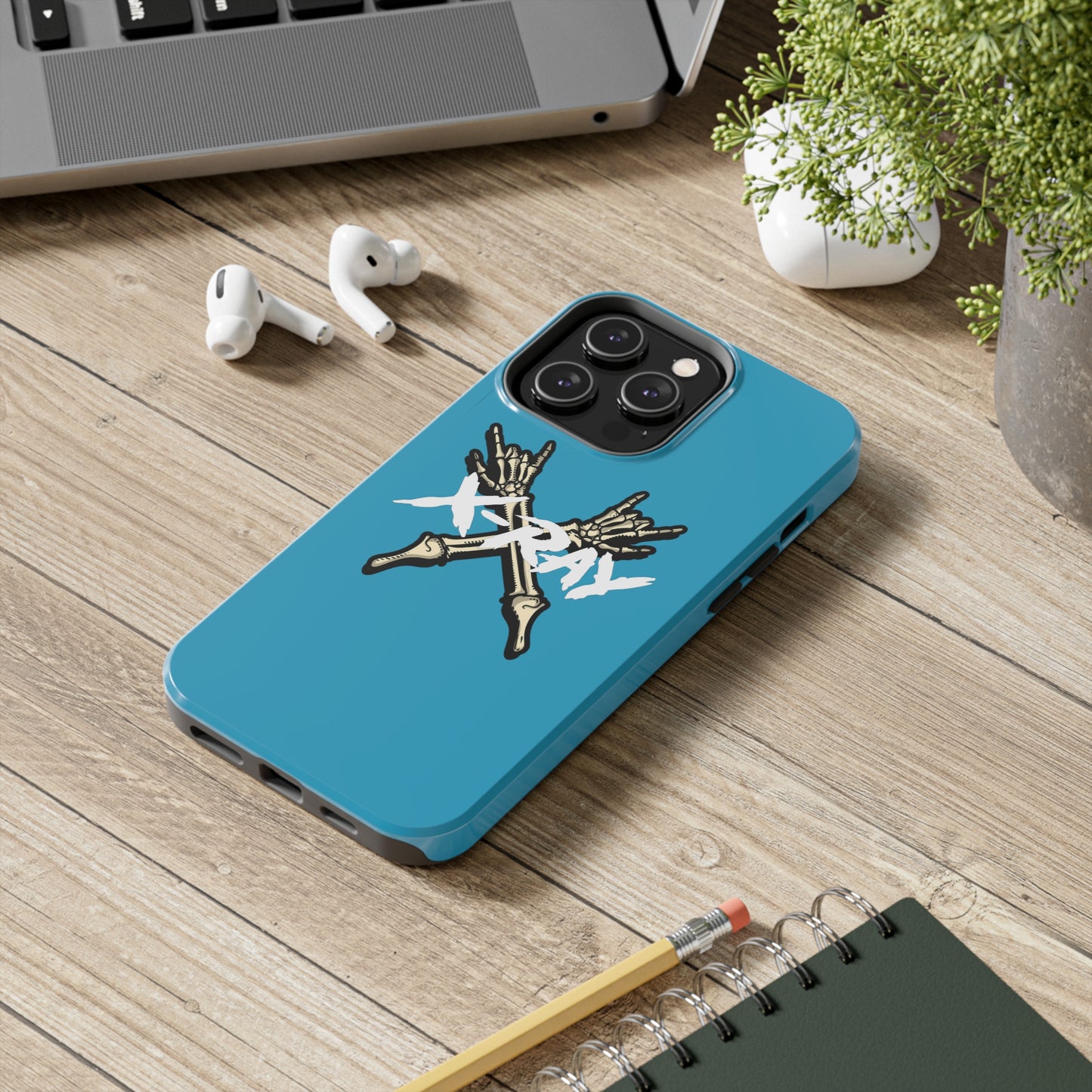 Tough Phone Case Turquoise XX-RAY