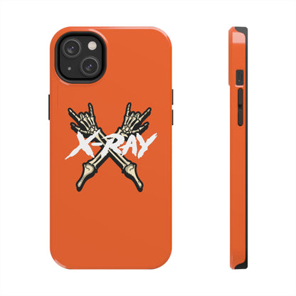 Tough Phone Case Orange XX-RAY