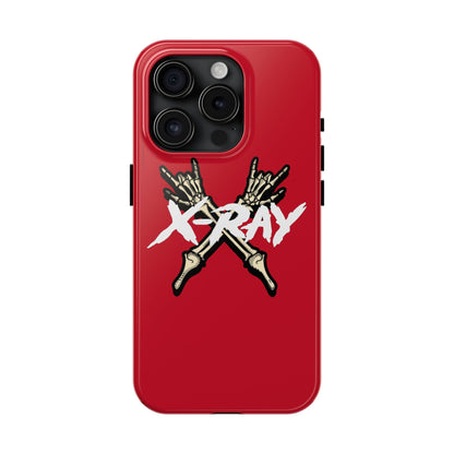 Tough Phone Case Red XX-RAY