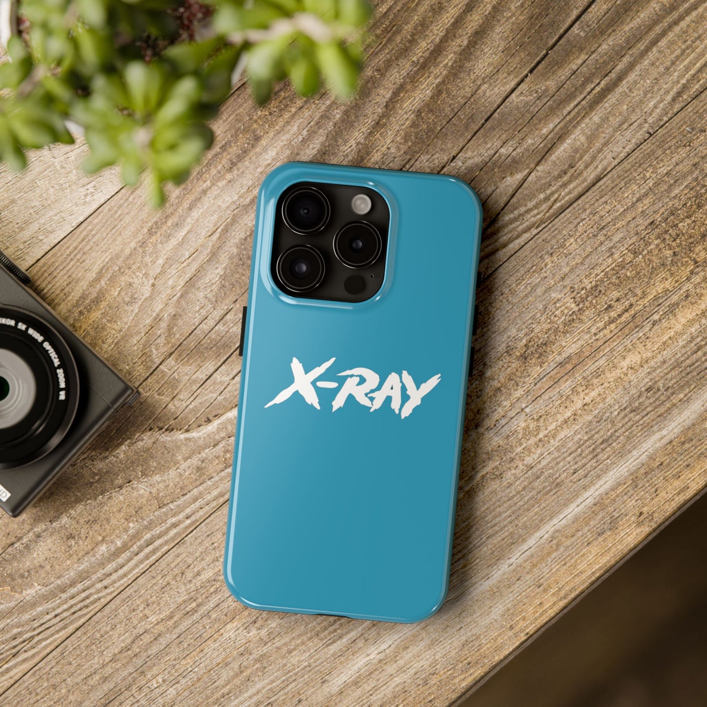 Tough Phone Case Turquoise X-RAY