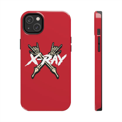 Tough Phone Case Red XX-RAY