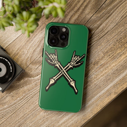 Tough Phone Case Green X