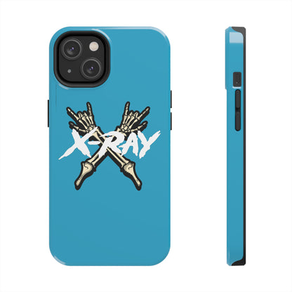 Tough Phone Case Turquoise XX-RAY