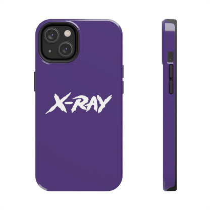 Tough Phone Case Purple X-RAY