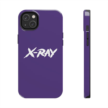 Tough Phone Case Purple X-RAY