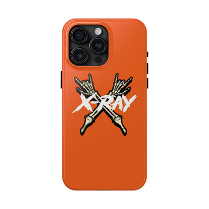 Tough Phone Case Orange XX-RAY