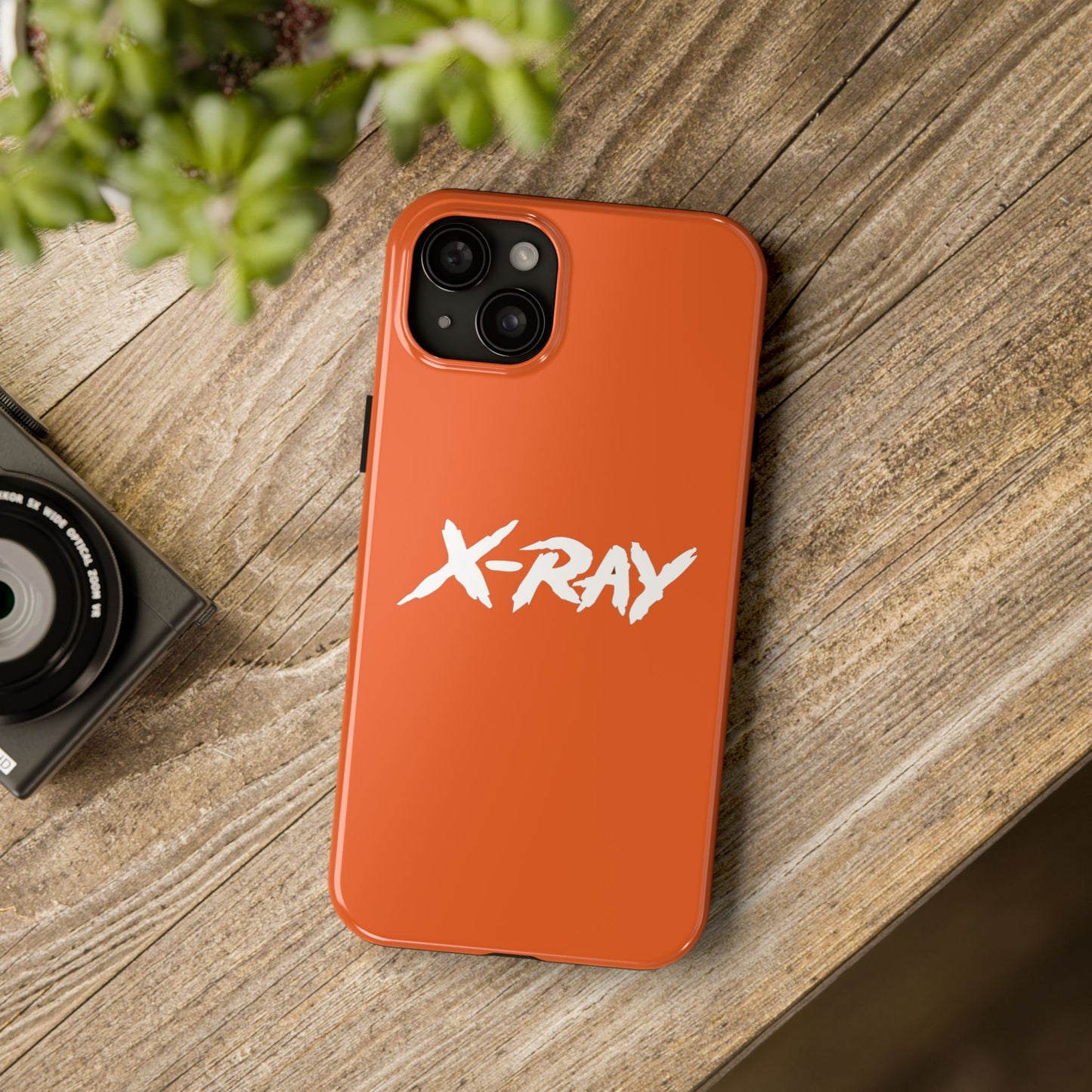 Tough Phone Case Orange X-RAY