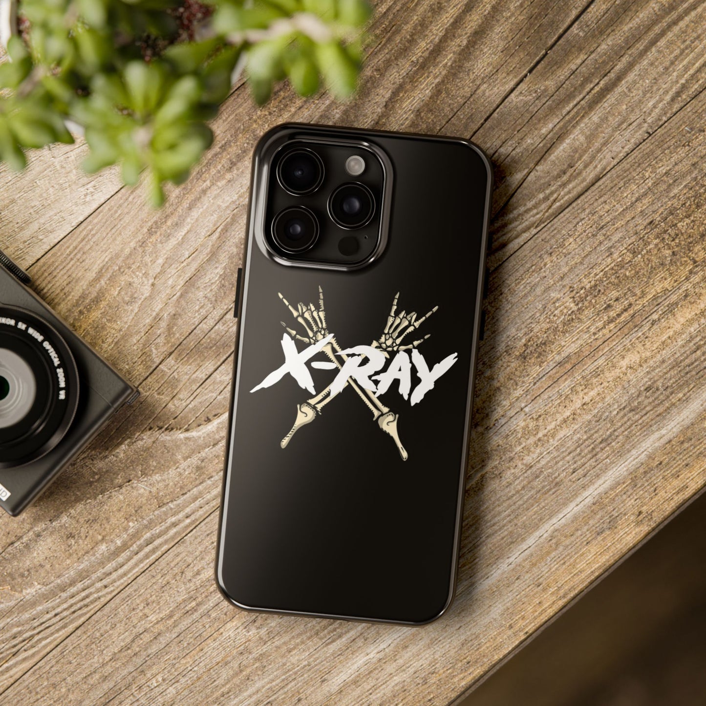 Tough Phone Case Black XX-RAY