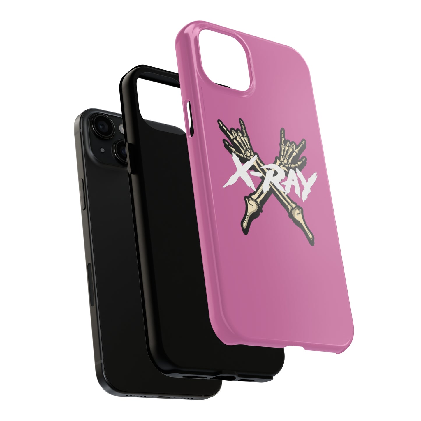 Tough Phone Case Light Pink XX-RAY