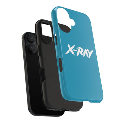 Tough Phone Case Turquoise X-RAY