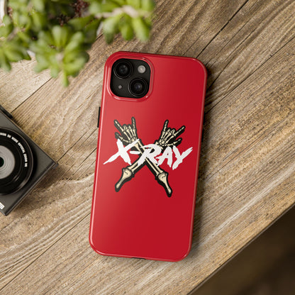 Tough Phone Case Red XX-RAY