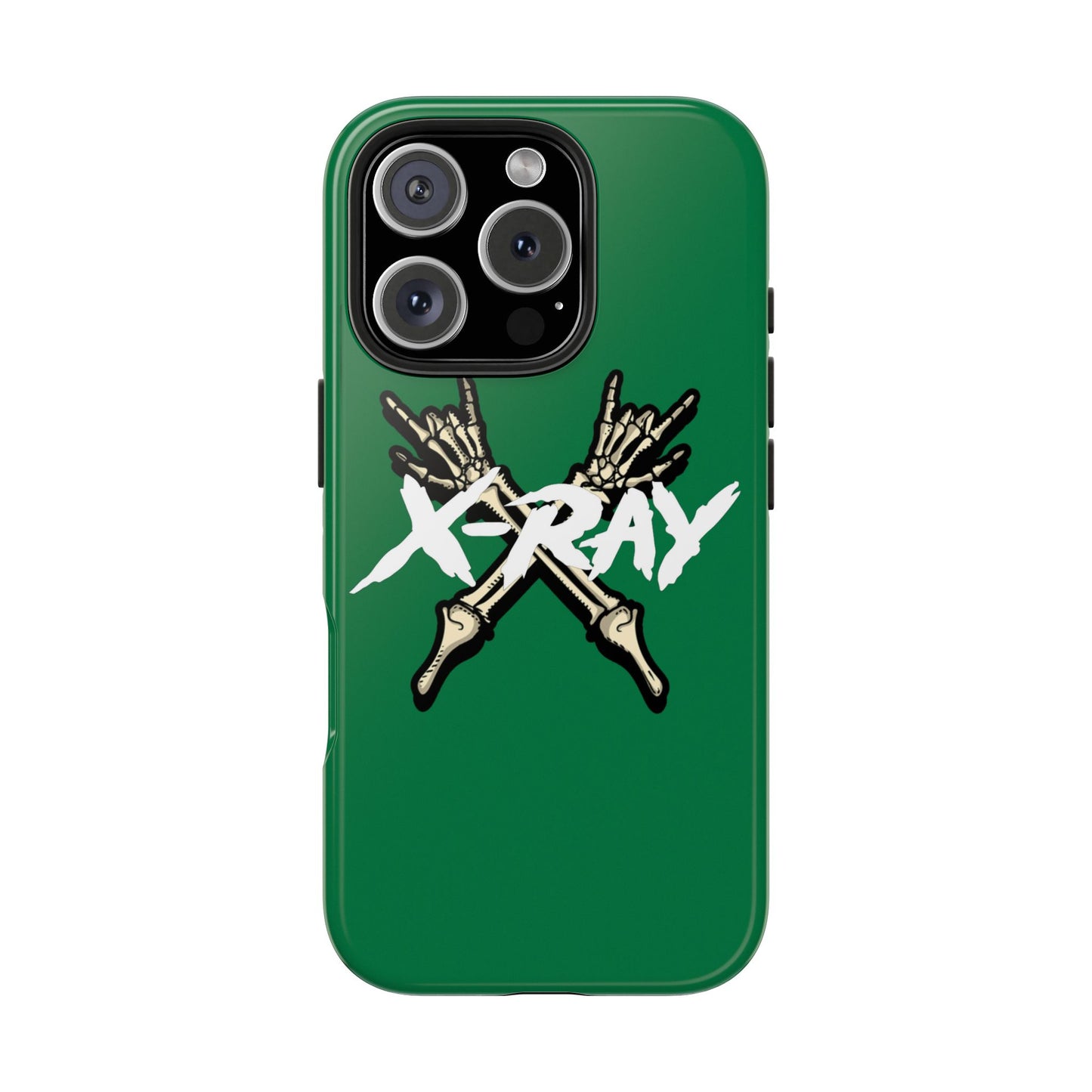 Tough Phone Case Green XX-RAY