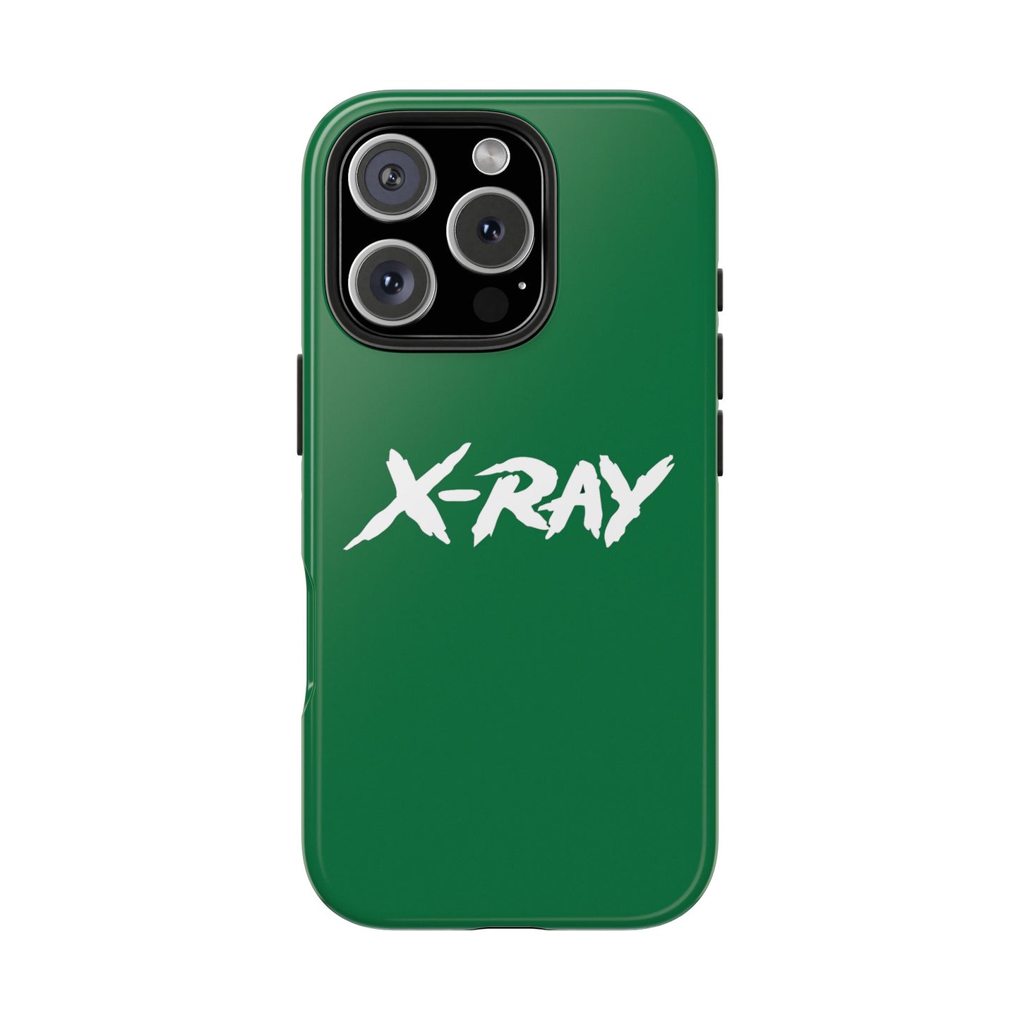 Tough Phone Case Green X-RAY