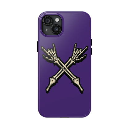 Tough Phone Case Purple X