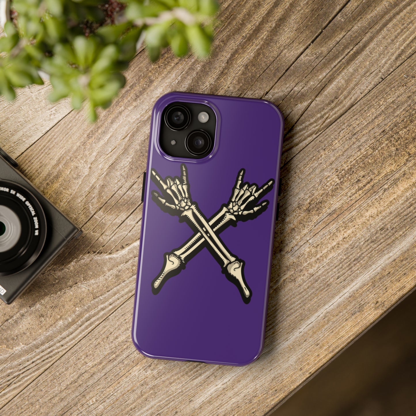 Tough Phone Case Purple X