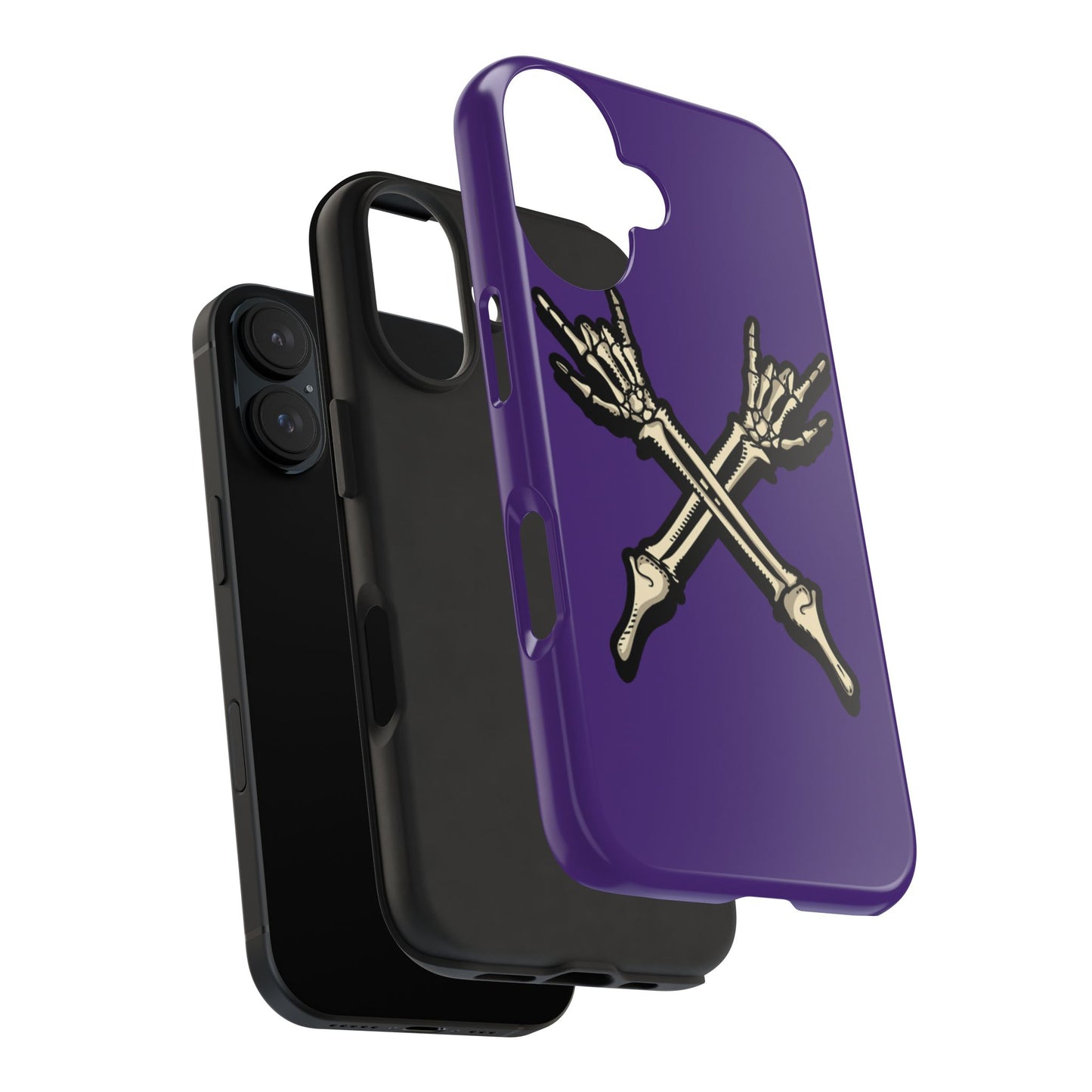 Tough Phone Case Purple X