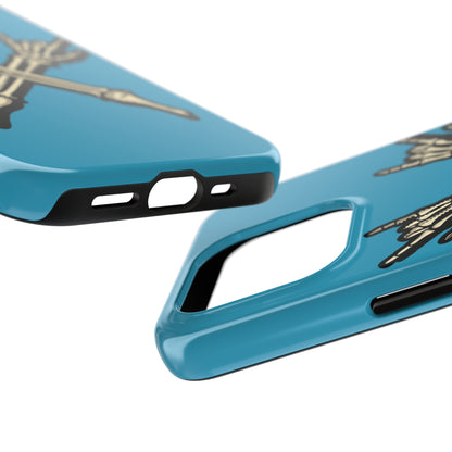 Tough Phone Case Turquoise X