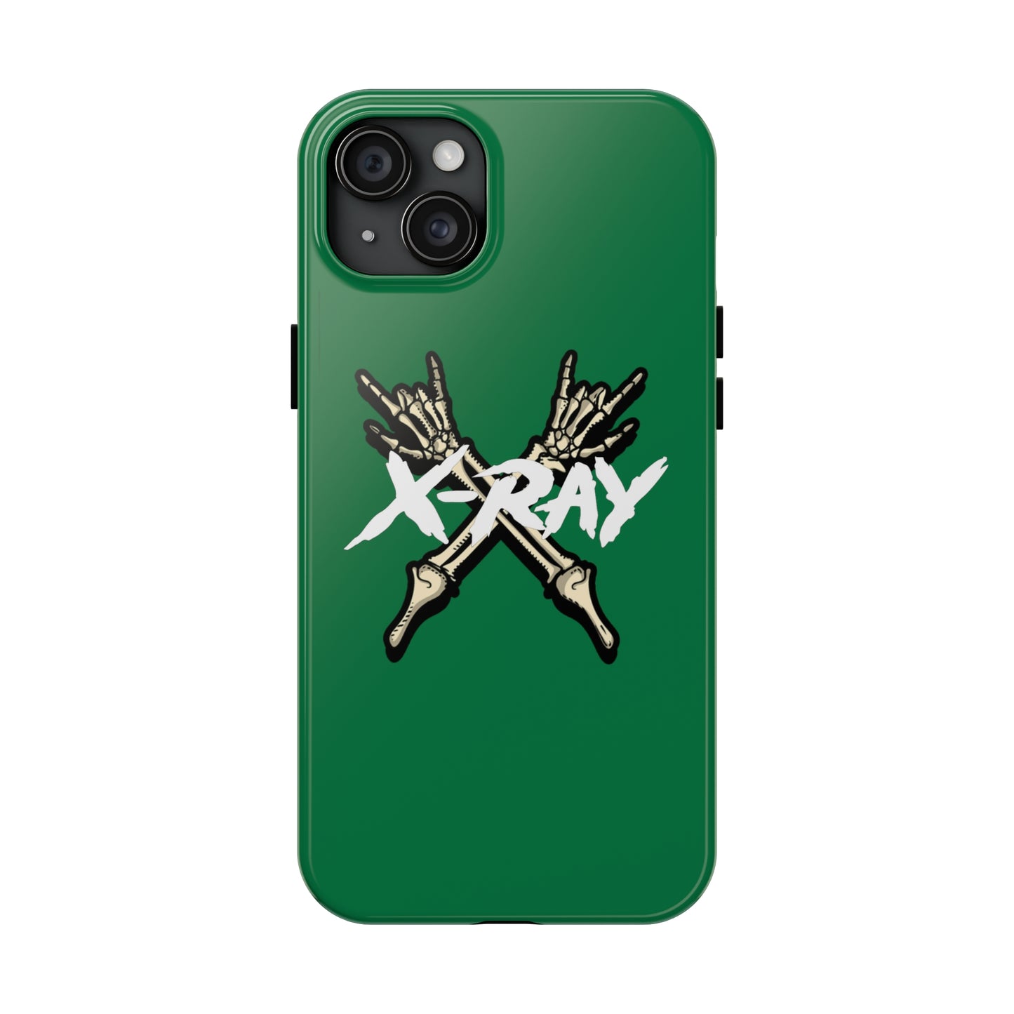 Tough Phone Case Green XX-RAY