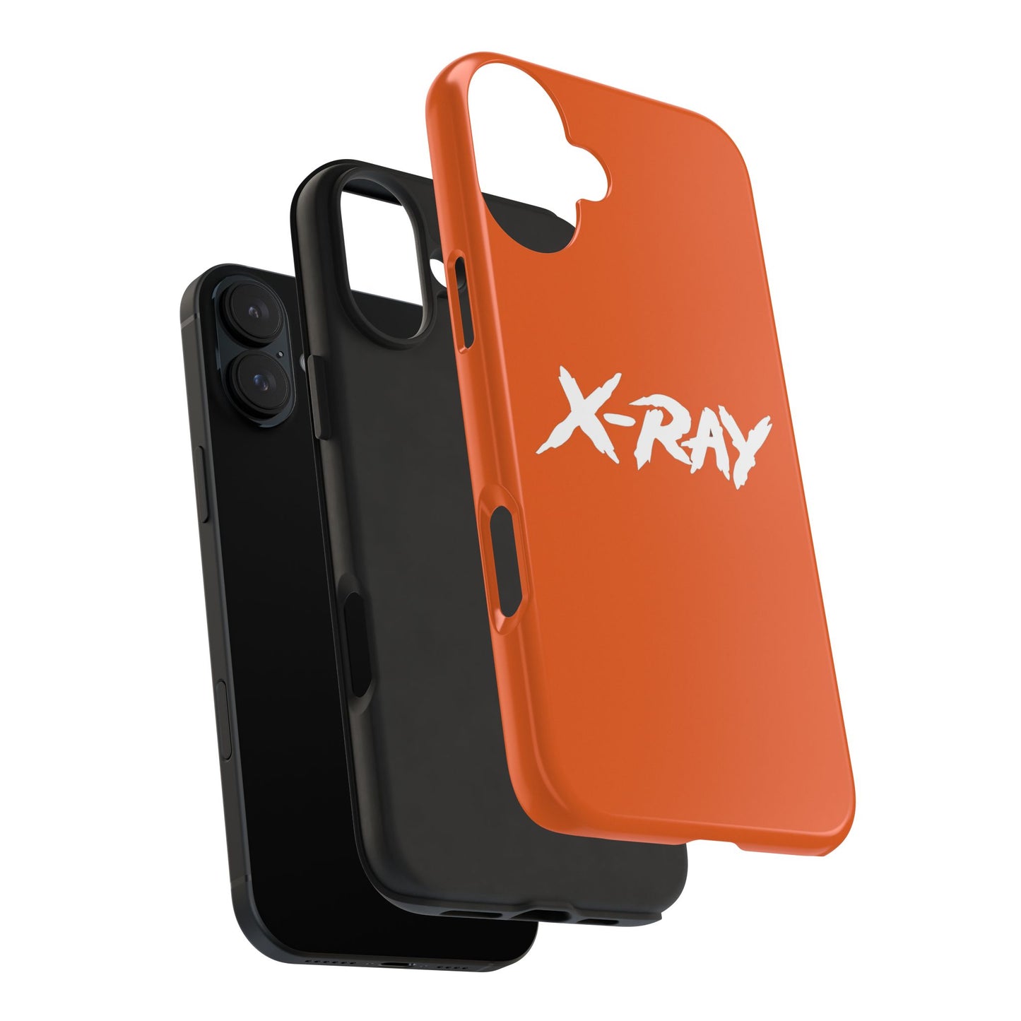 Tough Phone Case Orange X-RAY