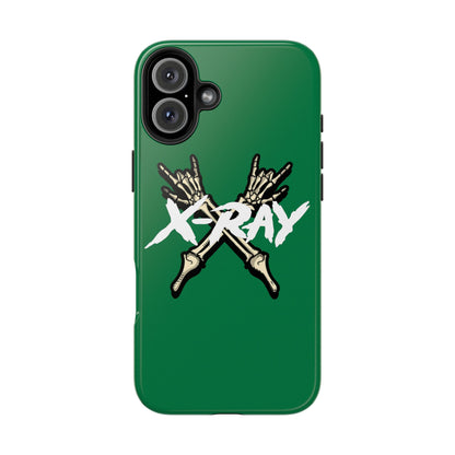 Tough Phone Case Green XX-RAY