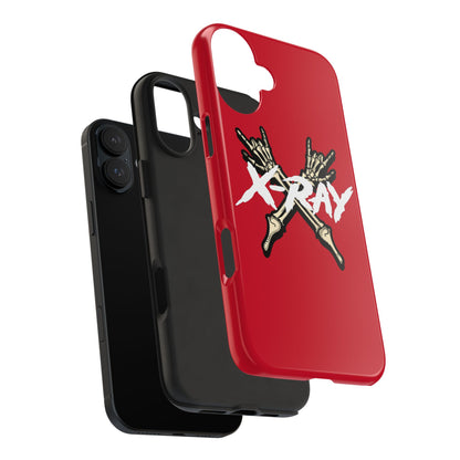 Tough Phone Case Red XX-RAY