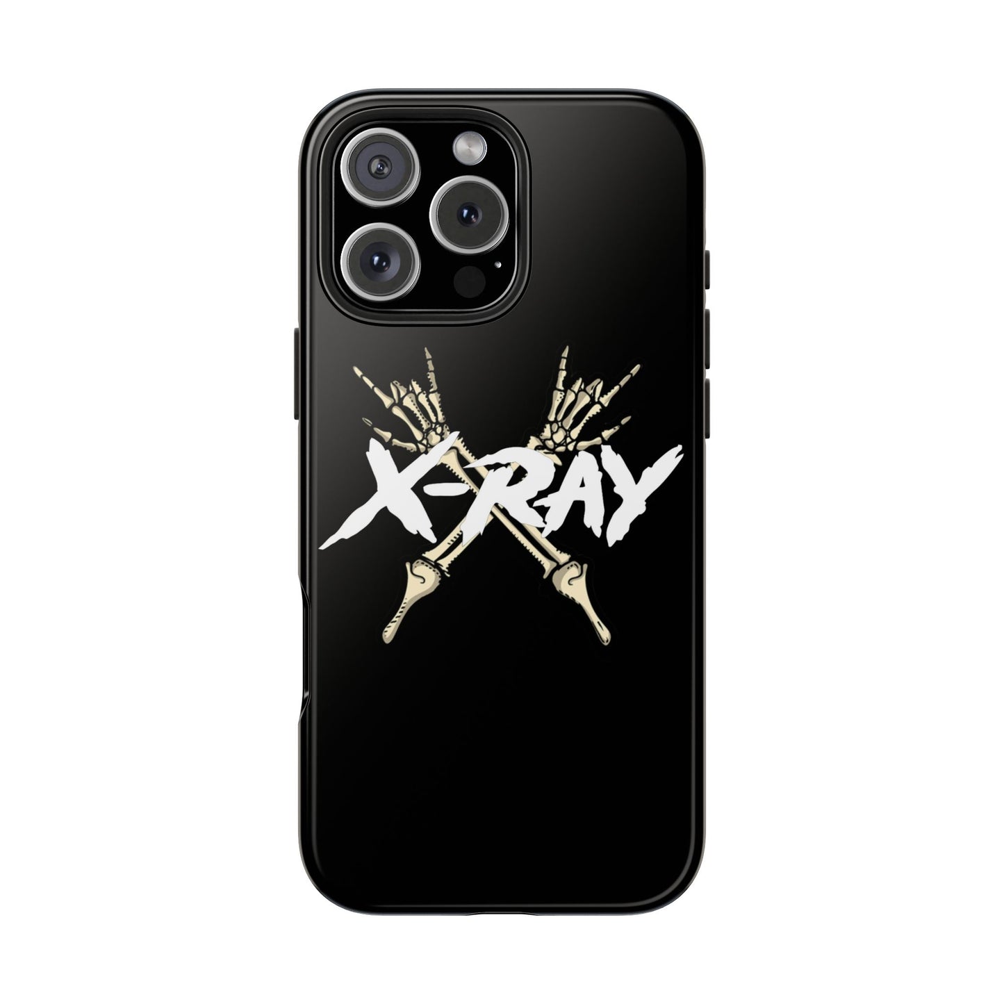 Tough Phone Case Black XX-RAY