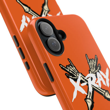 Tough Phone Case Orange XX-RAY