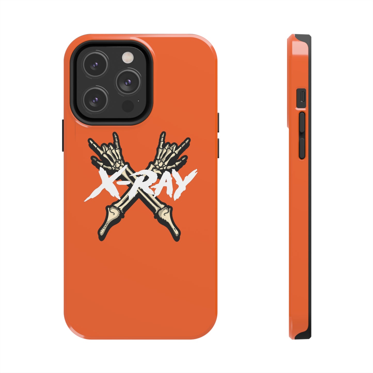 Tough Phone Case Orange XX-RAY