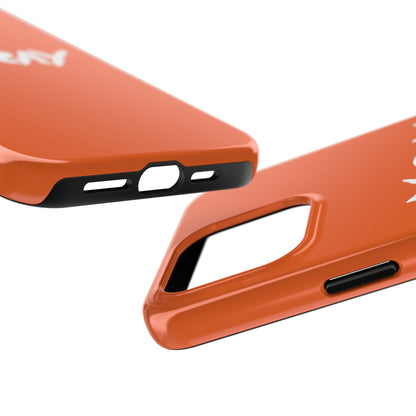 Tough Phone Case Orange X-RAY