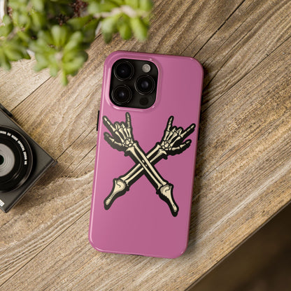 Tough Phone Case Light Pink X