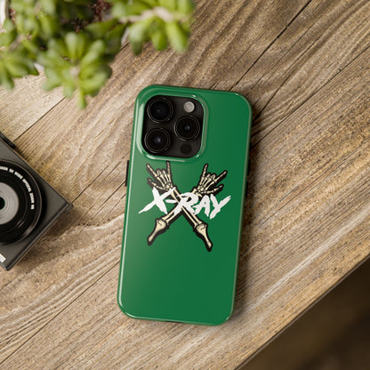 Tough Phone Case Green XX-RAY