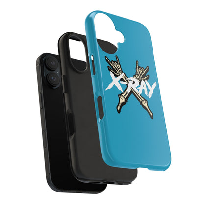 Tough Phone Case Turquoise XX-RAY